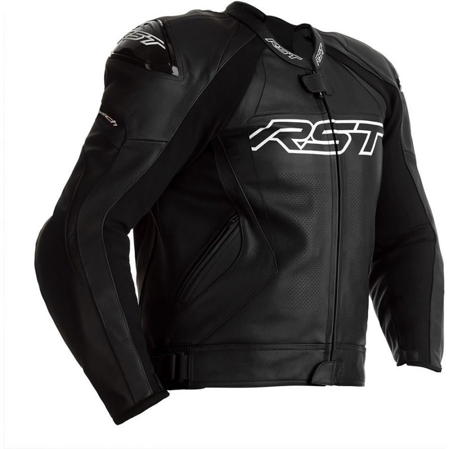 Blouson cuir racing, bosse aérodynamique
