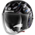 Casque jet urbain compact, écran solaire intégré