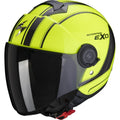 Casque jet urbain, grand écran long