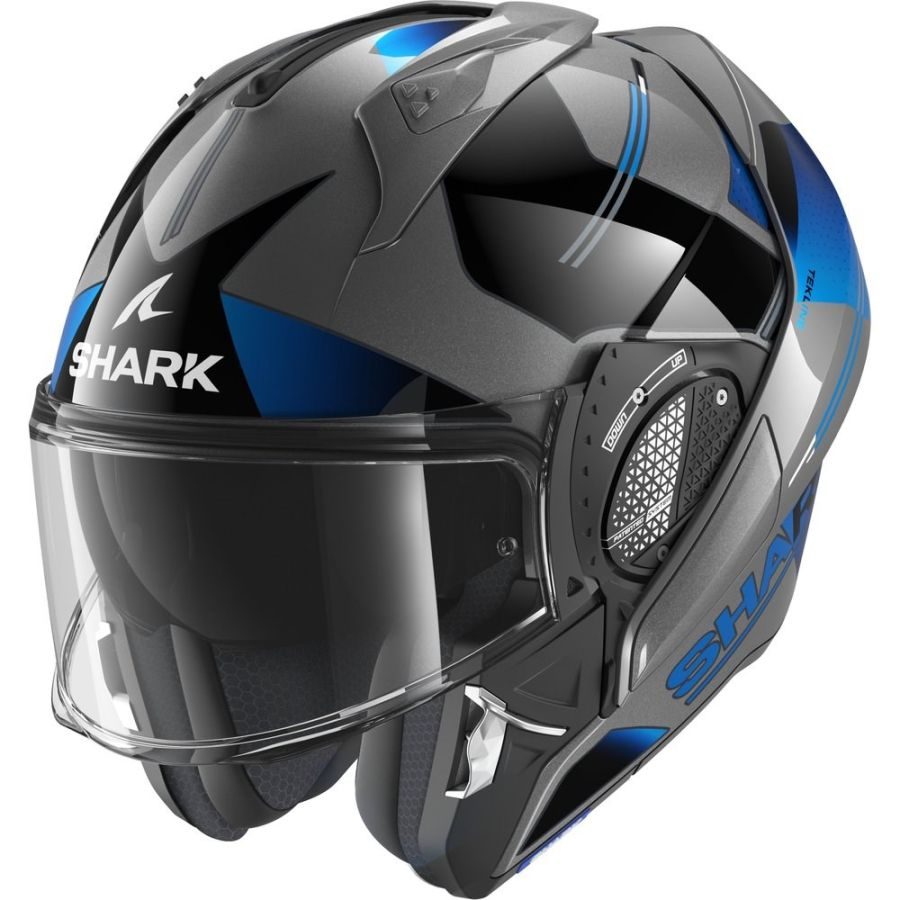 Casque modulable 2 en 1, mentonnière basculante 180°