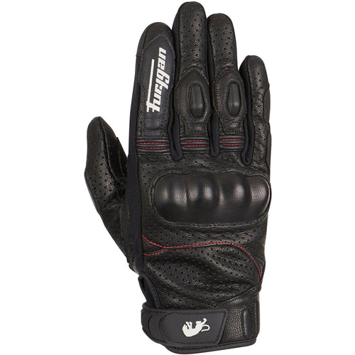 Gants racing été cuir perforé, slider et coque externe