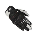 Gants racing été cuir perforé, slider et coque externe