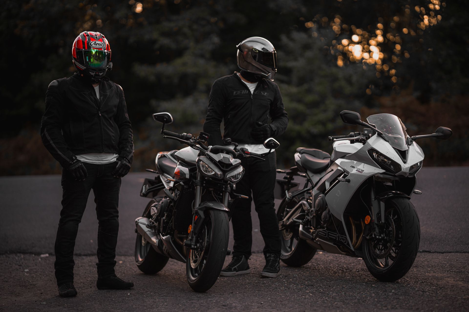 Tout l’équipement du motard